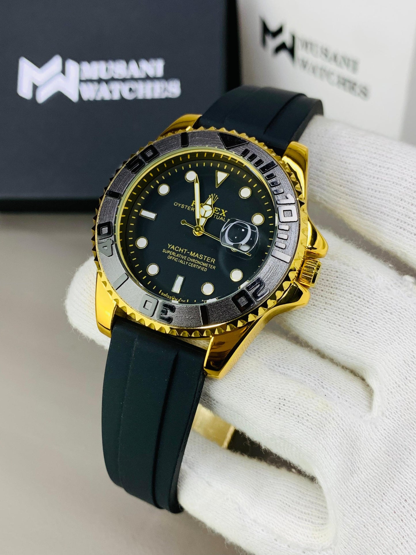 Yellow-Gold Yacht Master